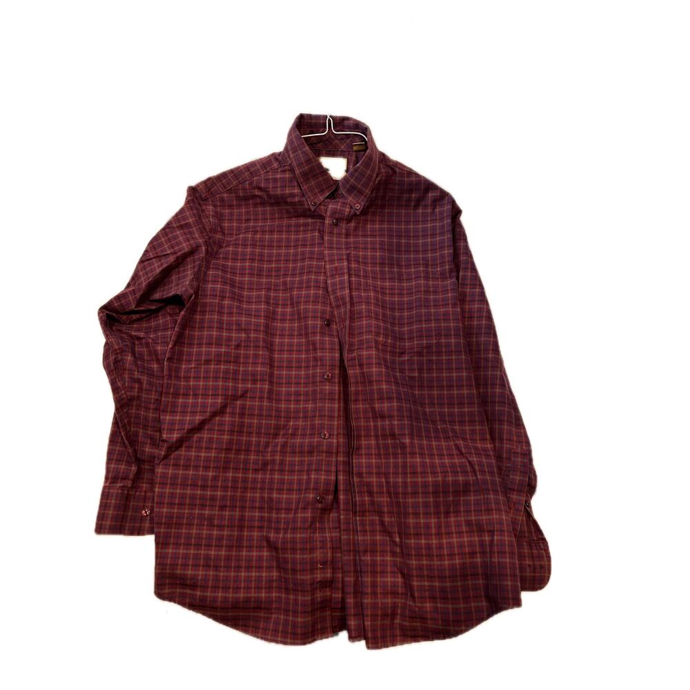 Gold Label Roundtree & York Non Iron Button Down Mens Med